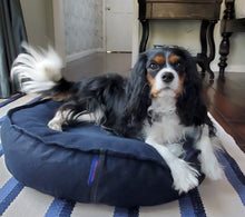 Load image into Gallery viewer, Pet Bed - All Navy Denim- Signature Style