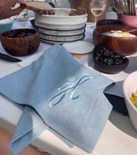 Load image into Gallery viewer, Napkin Set - Chambray Denim