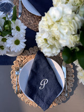 Load image into Gallery viewer, Napkin Set - Navy Denim