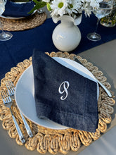 Load image into Gallery viewer, Napkin Set - Navy Denim
