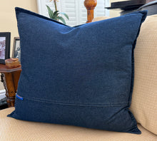 Load image into Gallery viewer, Pillow - Navy Denim