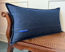 Load image into Gallery viewer, Pillow - Navy Denim
